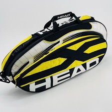 Bolsa Raquete de Tênis HEAD Extreme SuperCombi Térmica Amarela Preta Branca comprar usado Bolsa Raquete de Tênis HEAD Extreme SuperCombi Térmica Amarela Preta Branca comprar usado  Enviando para Brazil