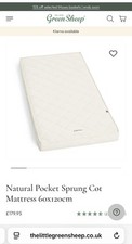 Cot mattress protector for sale  BEVERLEY