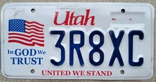 Targa utah originale usato  Biella