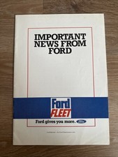 Ford fleet sales for sale  MAIDSTONE