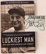 Luckiest man signed for sale  Lisle