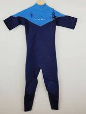 Roupa de mergulho Ripcurl Junior masculina azul manga curta Dawn Patrol 2 mm peito zíper tamanho 10 comprar usado  Enviando para Brazil