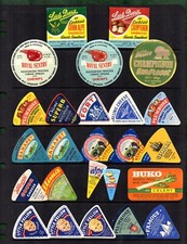Cheese labels different for sale  MARKFIELD