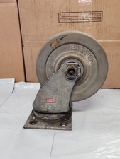 Vedação de encaixe de graxa rodízio industrial ferro fundido roda resistente Bassick 8x2 1/4 comprar usado  Enviando para Brazil