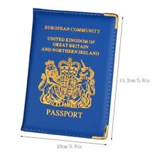 Leather passport holder for sale  HAYES