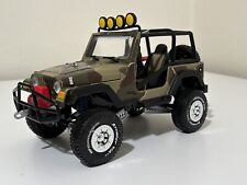Jeep Wrangler Off Road 4x4 Toy Zone modelo camuflado fundido escala 1:18 comprar usado  Enviando para Brazil