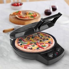 Forno eletrônico de pizza Courant 12 polegadas 180° multiuso chapa dupla preto OB comprar usado  Enviando para Brazil