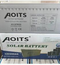 Batteria gel 200ah usato  Formia
