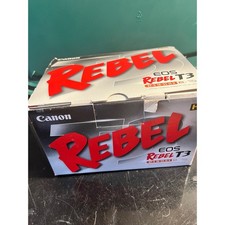 Kit Câmera Digital SLR Canon EOS Rebel T3 EF-S 18-55mm IS II com Caixa NÃO TESTADA comprar usado Kit Câmera Digital SLR Canon EOS Rebel T3 EF-S 18-55mm IS II com Caixa NÃO TESTADA comprar usado  Enviando para Brazil