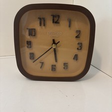 Vintage bulova clock for sale  North East