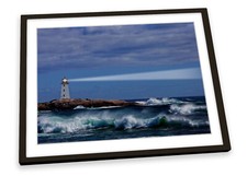 Lighthouse blue sunset for sale  UK