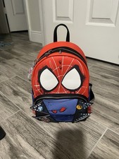 Mini mochila cosplay Spider-Man Spider-Punk mosca lounge em excelente estado usado comprar usado  Enviando para Brazil