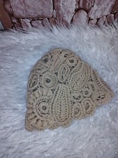 Bonnet crochet irlandaise d'occasion  Talence