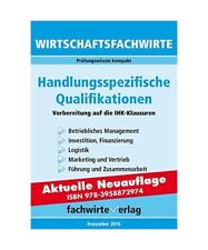Wirtschaftsfachwirte handlungs gebraucht kaufen  Trebbin