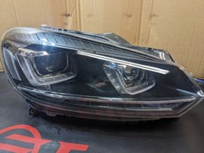 2010-2014 Golf MK6 passageiro lateral destro SOMENTE LUZ! Farol de LED com DRL , usado comprar usado  Enviando para Brazil