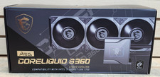 MSI MEG CORELIQUID S360 AIO CPU refrigeração líquida - CAIXA ABERTA, NOVO! comprar usado MSI MEG CORELIQUID S360 AIO CPU refrigeração líquida - CAIXA ABERTA, NOVO! comprar usado  Enviando para Brazil