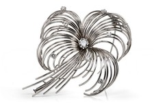 Vintage brosche brillanten gebraucht kaufen  Düsseldorf