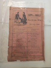 Foglio volante figurato usato  Alessandria