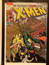 Usado, X-MEN, THE STRANGEST TEENS OF ALL Vol.1 #60 MARVEL, JUL/SEP69 Variante de Preço do Reino Unido! comprar usado  Enviando para Brazil