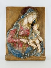 Scultura terracotta madonna usato  Sormano