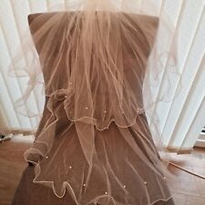 Bridle wedding veil for sale  NEWPORT