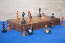 Usado, RARO conjunto de xadrez vintage para venda/conjunto de xadrez ponderado com tabuleiro raro original comprar usado  Enviando para Brazil