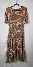 Vestido maxi vintage anos 80 Passports of Pier 1 importado floral tamanho M retrô vitoriano  comprar usado  Enviando para Brazil