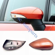 2011-2017 para Ford Fiesta tampa de espelho lateral direito laranja com espaço na seta comprar usado  Enviando para Brazil