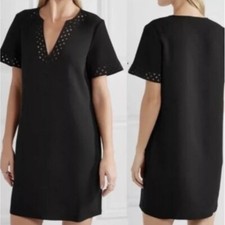 Vestido túnica MADEWELL feminino balada preta manga curta mini tamanho 4, usado comprar usado  Enviando para Brazil