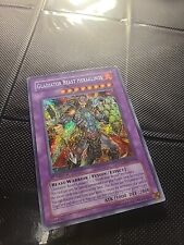 Yugioh Gladiator Beast Heraklinos Secret raro GLAS-EN044 levemente jogado 1ª edição comprar usado  Enviando para Brazil