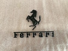 FERRARI 458, 488, 599, CALIFORNIA, Logo Arrière, Noir, P/N 82059100, 61025000 comprar usado  Enviando para Brazil