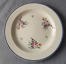 Usado, PRATO DE JANTAR INGLÊS ANTIGO PINTADO À MÃO FLORES C1800 comprar usado  Enviando para Brazil