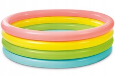 Intex okrągły nadmuchiwany basen 168x46 cm - nowy, wielokolorowy, 780 l na sprzedaż  PL