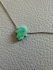 Sterling silver green for sale  LONDON