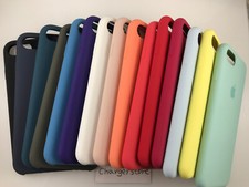 Capa de silicone original genuína Apple para iPhone 7 8/SE 2ª geração 3ª geração/6/6S, usado comprar usado  Enviando para Brazil
