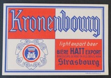 Buvard kronenbourg bière d'occasion  Nantes-