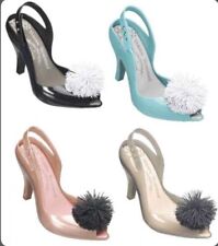 Bombas de pompom Vivienne Westwood Anglomania Melissa Lady Dragon cinza UK6 EU39 G156 comprar usado  Enviando para Brazil