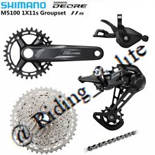 Novo conjunto de grupo SHIMANO Deore M5100 1X11 11 velocidades MTB M6100/MT200 freio 51T opcional comprar usado  Enviando para Brazil