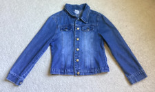 Jaqueta jeans feminina SPEECHLESS frente de pressão tamanho grande casaco infantil comprar usado  Enviando para Brazil