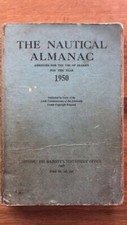Nautical almanac 1950 for sale  ELGIN