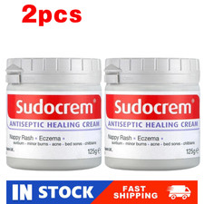 2X Sudocrem Antiseptische Heilcreme 125g Porenreinigung Gesichtsmaske Sicher-- comprar usado  Enviando para Brazil