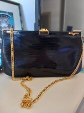 Borsa coccodrillo vintage usato  Palermo