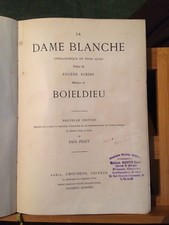 Boieldieu dame blanche d'occasion Boieldieu dame blanche d'occasion  Rennes