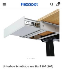 Flexispot schublade s07 gebraucht kaufen  Hamburg
