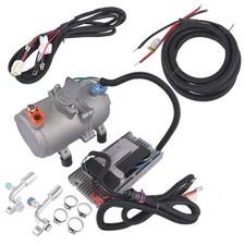 Usado, Kit de fio painel de controle AC compressor de rolagem ar condicionado elétrico carro 12V comprar usado  Enviando para Brazil
