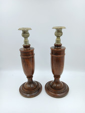 Pair vintage wooden for sale  RADSTOCK