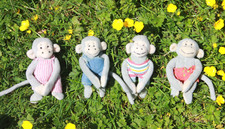 Doudou peluche singe d'occasion  France
