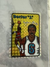 1985 Dr J Julius Erving NBA prisma máquina de venda automática de joias adesivo cartão comercial!!! comprar usado  Enviando para Brazil