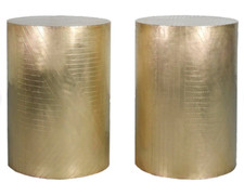 Vintage brass drum for sale  Northbrook