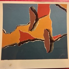 Torn colorful collage for sale  West Hartford